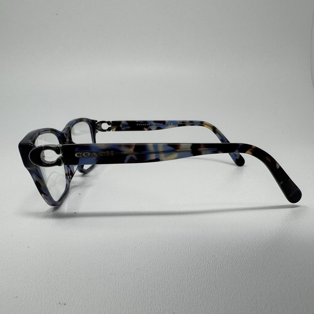 COACH HC6154F 5613 Blue Tortoise Authentic Eyeglass Sunglass Freames 52- 17‑140 - Picture 3 of 13